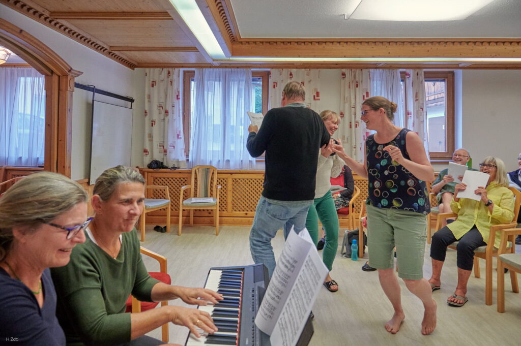 fröhliches Singen mit Herbert